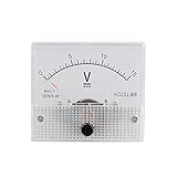 DC Analog 85 C1 Strom-Voltmeter-Panel, Spannungs-Analog-Voltmeter mit 2,5 Genauigkeit, Niedriger...