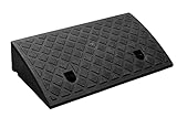 Randstein Rampe, 10.5cm Bordsteinrampe Schwerlast Plastik Schwelle Rampen Für Die Auffahrt,...