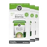 BORCHERS Stevia Süßstofftabletten, Tafelsüße 3x120 Tabletten, Stevia-Zucker-Mischung,...