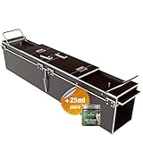 Martenbrown® Katzenfalle Groß 120cm I Dient auch als Waschbärfalle oder Marderfalle I Marder...
