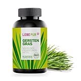 Lebepur Bio Gerstengras Kapseln, 60 hochdosierte Kapseln mit 1000 mg pro Tagesdosis, vegan, 100%...