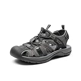 DREAM PAIRS Damen Outdoor-Sandalen EVA-Fußbett & rutschfeste TPR-Sohle Schnelltrocknend mit...