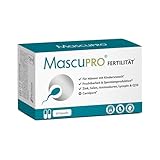 MascuPRO Fertilität Mann | vegan | Fruchtbarkeit + Spermienproduktion | 60 Kapseln | Zink, Selen,...