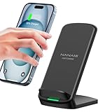 NANAMI Fast Wireless Charger, 10W Induktive Ladestation für Samsung Galaxy...