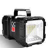 LETOUR LED Handscheinwerfer, LED Taschenlampe 4000LM Ultra-Long Standby Hochleistungs wasserdichte...