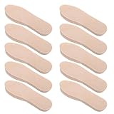 FIXOSHEE 40 Paare Herren Holzzellstoff Einlegesohlen Geruchshemmend Ultradünn Schweißabsorbierend...