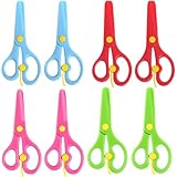 8 Pack Vorschultraining Schere Kinder Plastikspielteig Schere Kinder Kleinkind Sicherheitshandwerk...