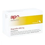 Ibuprofen 400 mg von apo-discounter Schmerztabletten 50 stk