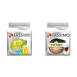 Tassimo Kapseln Tea Time Grüner Tee mit Minze, 5er Pack (5 x 16 Getränke) & Kapseln Jacobs Typ...
