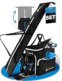 STYNGARD Snowboardtasche Set mit Stiefeltasche [140cm bis 190cm] - Boardbag Snowboard mit Polsterung...