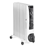 TROTEC Radiator Heizung TRH 23 E – Heizleistung 1000 W / 1500 W / 2900 W – Elektro Heizkörper,...