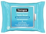 Neutrogena Hydro Boost Abschminktücher, Aqua Reinigungstücher mit Hyaluron, Make-Up Entferner, 6 x...