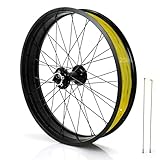 20 Zoll/26 Zoll X 4,0 Zoll Fatbike-Vorderrad Scheibenbremse Schnee-/Strandfahrradrad Steckachse 15 X...