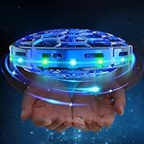 semai Mini UFO Drohne Fliegender Ball, Fliegendes Spielzeug Handgesteuerter 360°Rotierenden Hover...