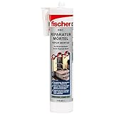 fischer DEC Reparaturmörtel, geruchsarmer Mörtel, witterungsbeständige Dichtmasse für Innen- und...