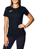 Nike Damen Park VII T-Shirt, Black/White, M
