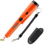 Mezzar Pinpointer Metalldetektor, Suchen Metallsuchgerät 360° mit LED IP66 Wasserdichter für...