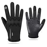 Handschuhe Herren Damen Touchscreen Winter Anti-Rutsch Handschuhe Thermohandschuhe Fahrradhandschuhe...