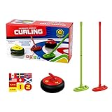 cypreason Curling-Brettspiel - Sportliches Shuffleboard-Curling | Curling Sport Indoor Outdoor Sport...