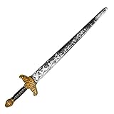 Boland 44041 - Ritterschwert, circa 88 cm, aus Kunststoff, Zubehör für ein Ritterkostüm,...