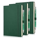 Giyofom Notizblock und Stift, A5-Notizbuch, 3 Stück, Tagebuch, Notizbuch, 160 Seiten, 80 g/m²,...