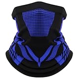 LUROON Schlauchschal Herren 1/2 Stück Halbe Sturmhaube Halstuch Winddicht Halswärmer Ski Mask...