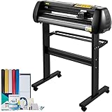 VEVOR Vinyl Schneidemaschine Schneideplotter 720 mm SignMaster Bodenständer, Plottermaschine...
