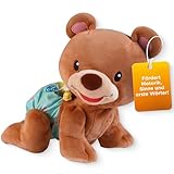Vtech Baby Krabbel-mit-Mir-Bär – Interaktives Plüschtier, das alleine krabbelt, zählt, spricht...