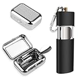 2 Stück Taschenaschenbecher Geruchsdicht für Unterwegs | Taschenascher für Zigaretten |...