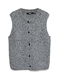 VERO MODA Vmnovah Sl O-Neck Button Vest Noos