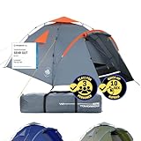 Lumaland Pop Up Zelt | 3-4 Personen Familienzelt | Wurfzelt Innenmaße 210x210x120 cm | Wasserdicht...