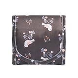 Vdaxvme Tragbare Schmuck-Reisetasche, stilvolle Schmuckverpackungstasche, Halter für...