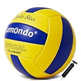 Lemondo Volleyball PU weich offizielle Größe 5 wasserdicht Beachvolleyball Sandsport...