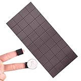 Magnetfolie, ultradünn, zum Basteln mit magnetischen Blättern, Magnetband, 36 x Magnetstreifen,...