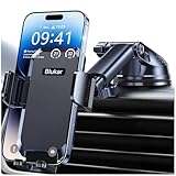 Blukar Handyhalterung Auto Upgrade Handyhalter für Autos Armaturenbrett & Windschutzscheibe KFZ...
