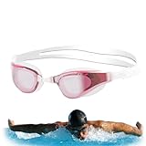 Schwimmbrille | rutschfeste polarisierte Brille mit Riemen, tragbare Pool-Schwimmbrille, leichte...