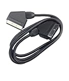 BolAAzuL Scart Kabel RGB True 21-Pin, Composite RGB Scart zu Scart Kabel für Fernseher, Recorder,...