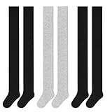 L&K-II 3er Pack Kinder Mädchen Jungen Strumpfhose Strickstrumpfhose mehrfarbig 2710B 146-152