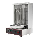 Qussse 3000W Elektrisch Dönergrill, Vertikalgrill Kebap Grill Gyrosgrill Tischgrill BBQ...