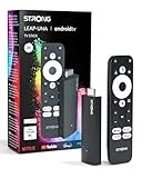 STRONG Leap-UNA Android TV Streaming Stick, WiFi, Integrierter Chromecast, Android 11 TV-Box, Google...