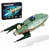 ZIQILIGHTING Raumschiff-Bausatz, Future Ship Blocks Spielzeug, Sammlung Kreativer Star Planet...