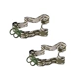 Pnuokn Stirnband, elastisch, für 22–30 mm Taschenlampe, LED-Kopf-Taschenlampe, Outdoor, 2 Stück