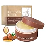 King Body Butter for Men - Bodylotion Körperbutter für Männer Damen - Body Cream mit Sheabutter,...