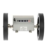 Längenzähler mit Rollmeter Messrad, 5-stellig Meterzähler 0-9999,9 Rollenzähler Zur...