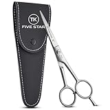 Five Star Solingen Signature Professionelle 6 Zoll extra scharfe Friseurschere Haarschere Bartschere...