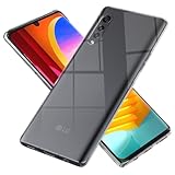 NALIA Klare Schutzhülle kompatibel mit LG Velvet Hülle, Transparentes Kratzfestes Hard Backcover &...