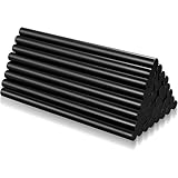 46 Stück Heißklebesticks 11mm x 150mm, Klebesticks, Heißklebestifte Schnelltrocknend, Schwarz...