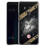 DeinDesign Hard Case kompatibel mit HTC U11 Plus Schutzhülle transparent Smartphone Handy Hülle...