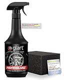 Glart Reifenglanz - Premium Autoreifen Pflege für matten Seidenglanz - 1000ml Autoreifen Glanzspray...