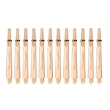 ohodhmnu Dart-Schäfte, transparent, mit Edelstahlringen, 2BA, 4,5 mm Schraubgewinde, einfache...